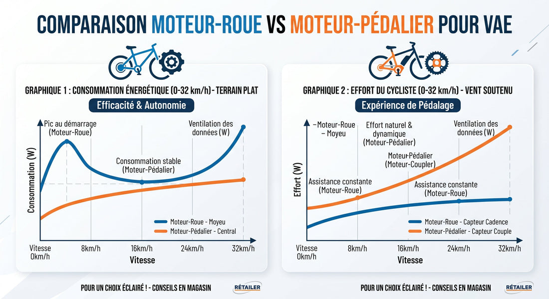 Comparaison Moteur-Roue vs Moteur-Pédalier pour VAE : Quel choix faire ?
