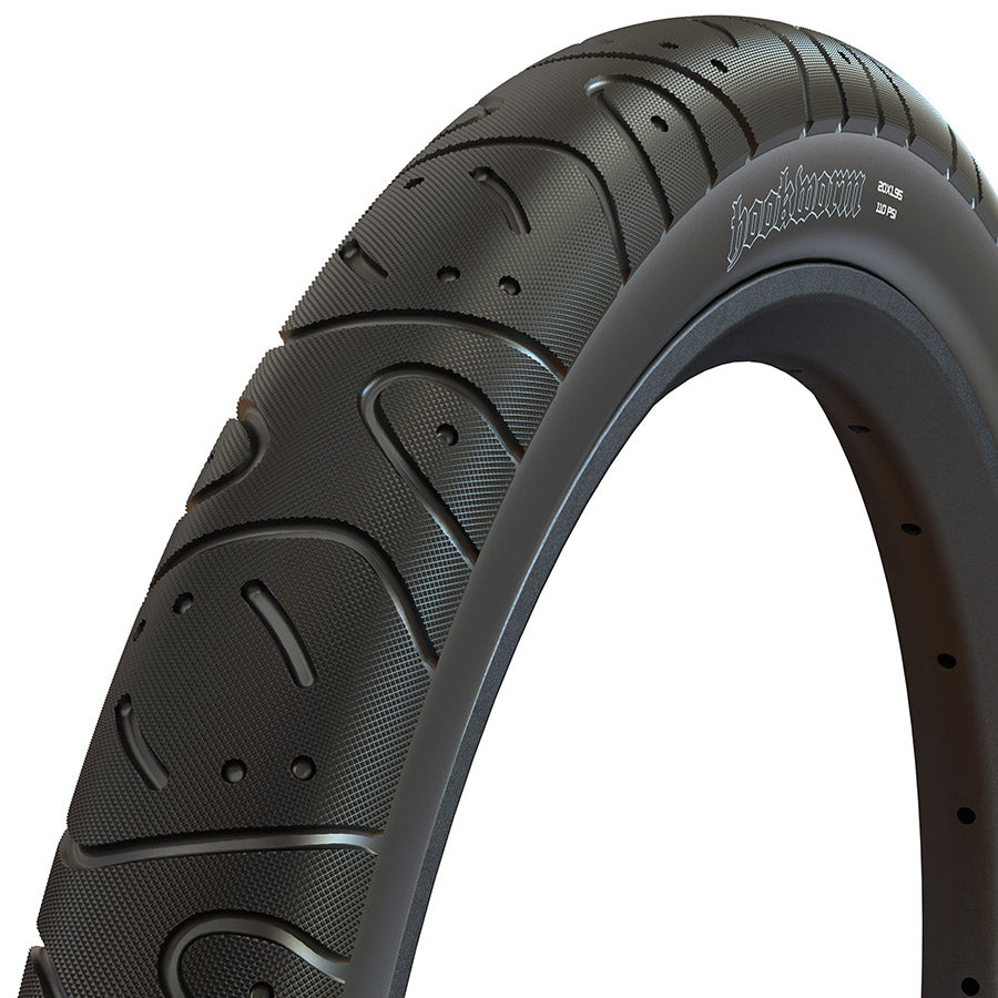 Maxxis, Hookworm, 24''x2.50, Wire, Clincher, Single, 60TPI, Black