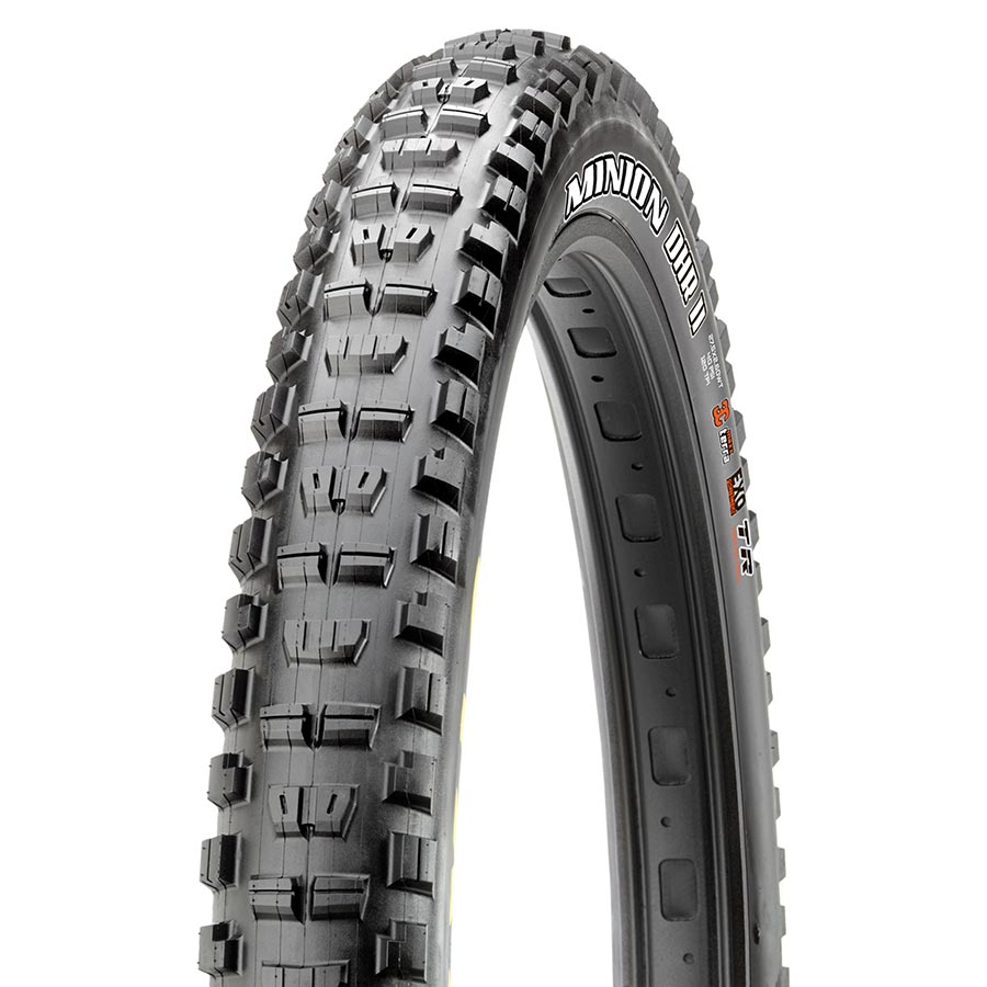 Maxxis, Minion DHR2, Mountain Tire, 27.5''x2.50, Folding, Tubeless Ready, 3C Maxx Grip, Double Down, 120x2TPI, Black