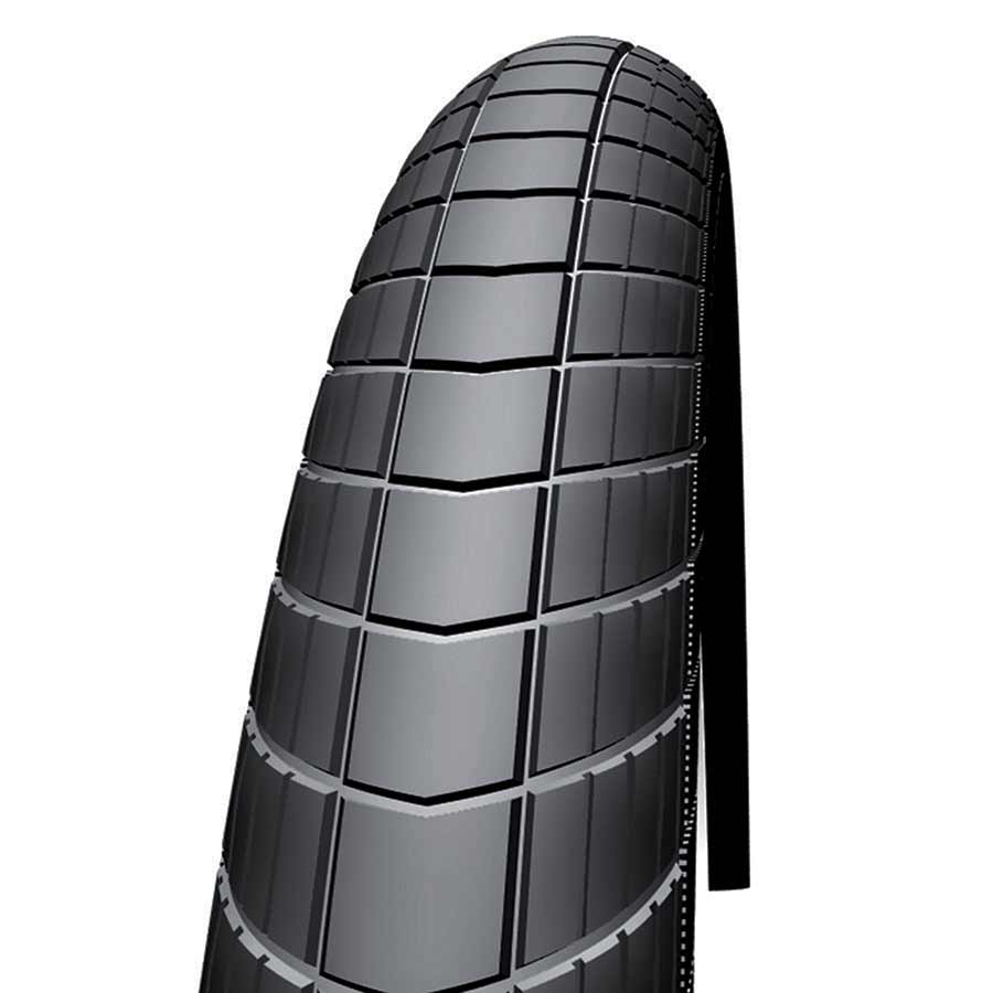 Schwalbe, Big Apple, Tire, 26''x2.35, Wire, Clincher, Endurance, RaceGuard, 67TPI, Black