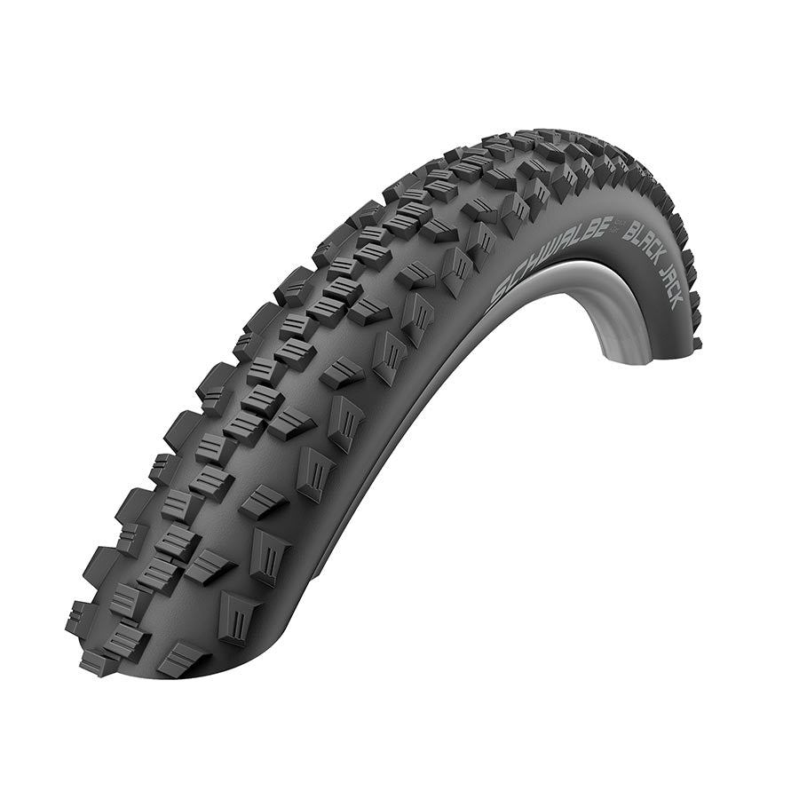 Schwalbe, Black Jack, Tire, 26''x2.10, Wire, Clincher, SBC, K-Guard, 50TPI, Black