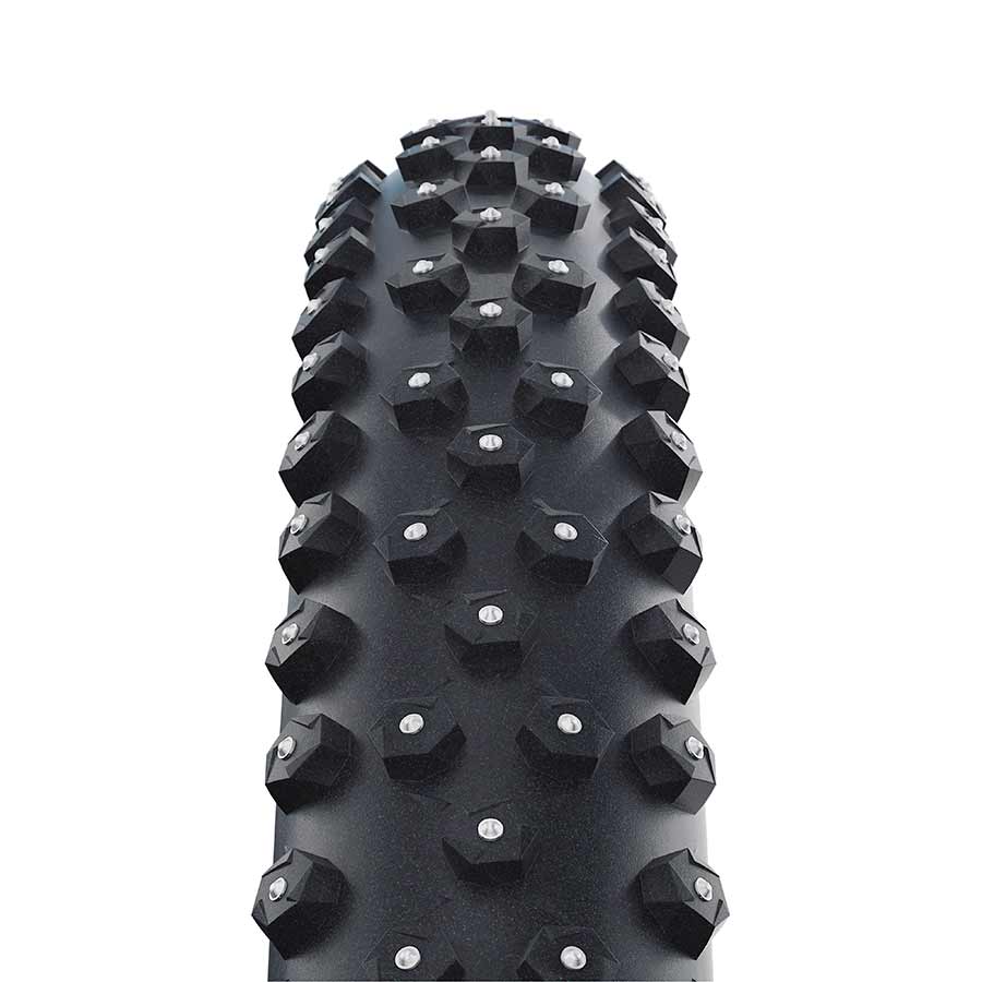 Schwalbe, Ice Spiker Pro, Tire, 27.5''x2.60, Folding, Clincher, Winter, LiteSkin, 67TPI, Black