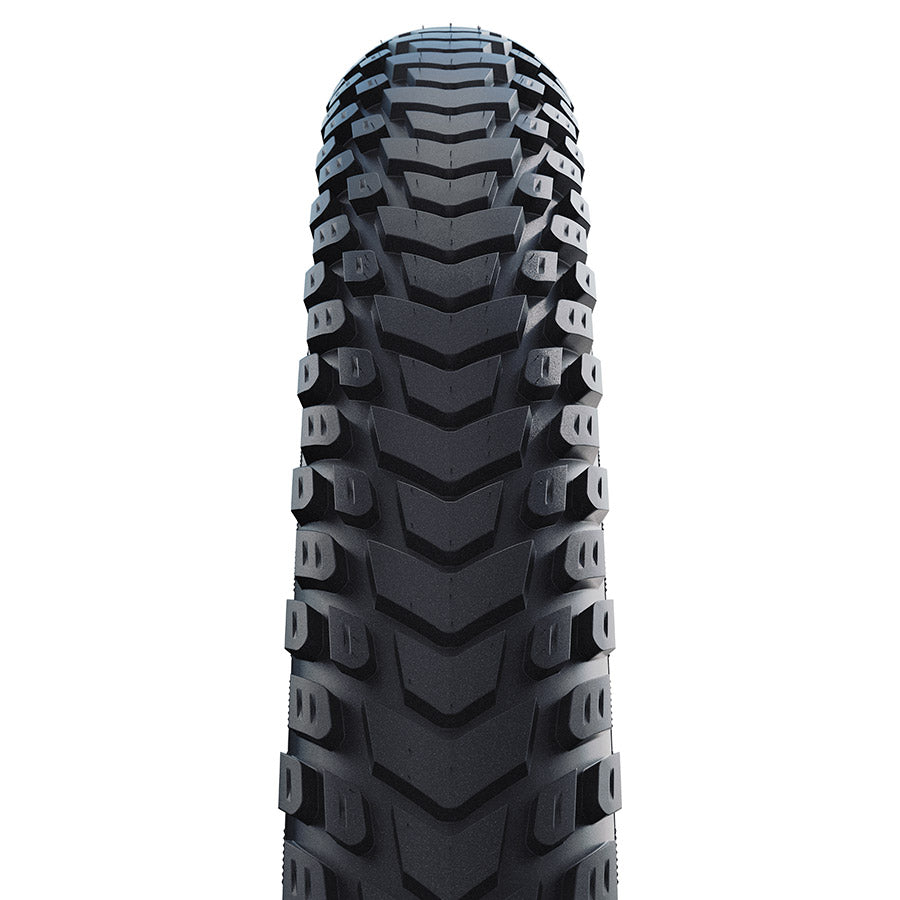 Schwalbe, Marathon Mondial, Hybrid Tire, 700x50C, Wire, Clincher, Addix, RaceGuard, Reflex, 67TPI, Black