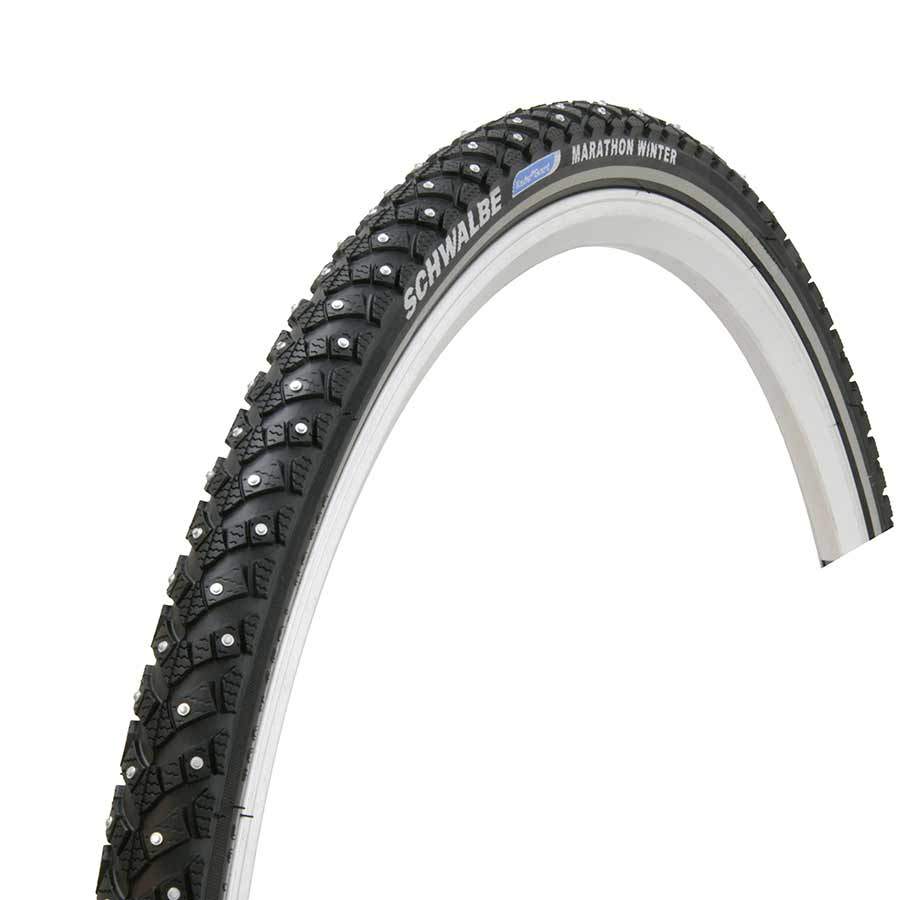 Schwalbe, Marathon Winter Plus, Tire, 26''x1.75, Wire, Clincher, Winter, SmartGuard, 67TPI, Black