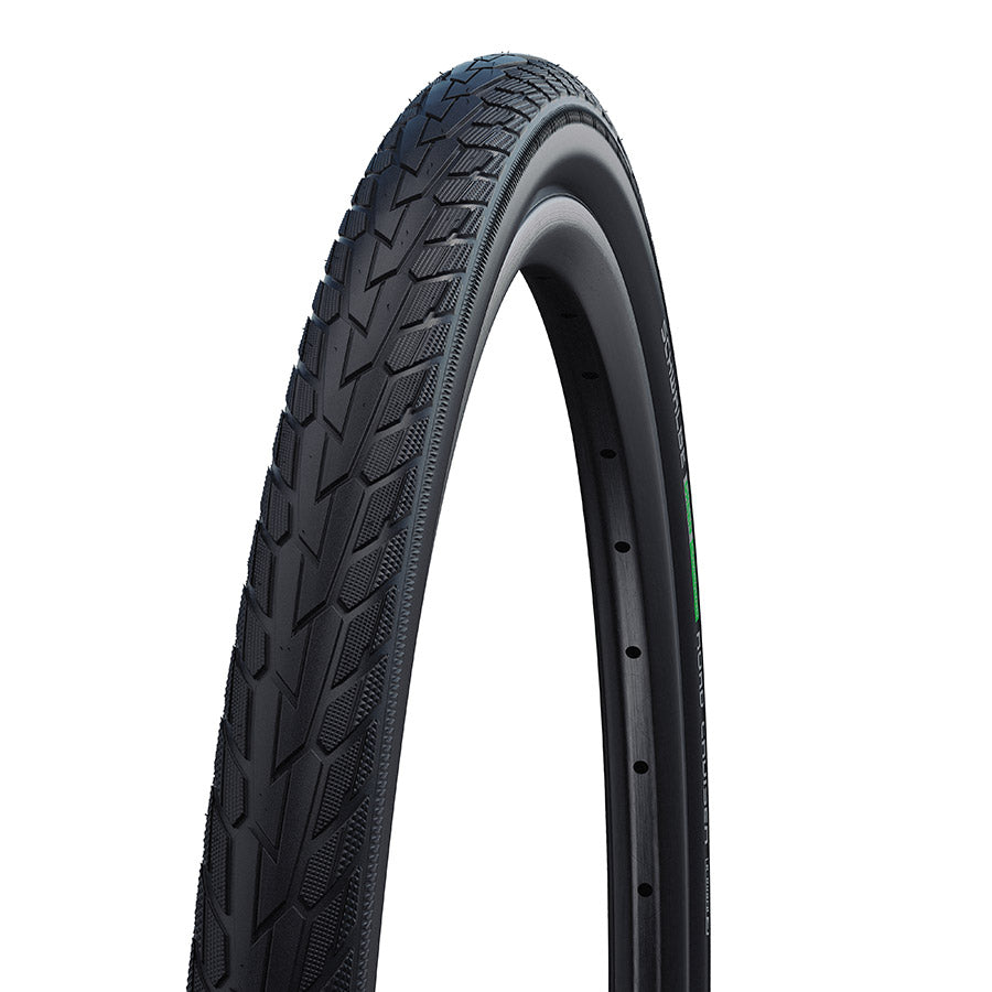 Schwalbe, Road Cruiser, Road Tire, 700x32C, Wire, Clincher, GreenCompound, K-Guard, TwinSkin, 50TPI, Black