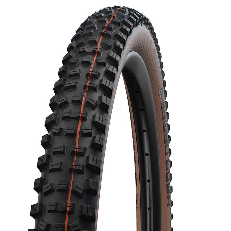 Schwalbe, Hans Dampf, Tire, 24x2.35, Folding, Tubeless Ready, Addix Performance, TwinSkin, 67TPI, Black