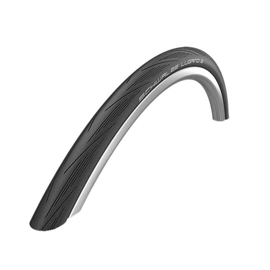 Schwalbe, Lugano II, Tire, 700x28C, Folding, Clincher, Silica, K-Guard, 50TPI, Black