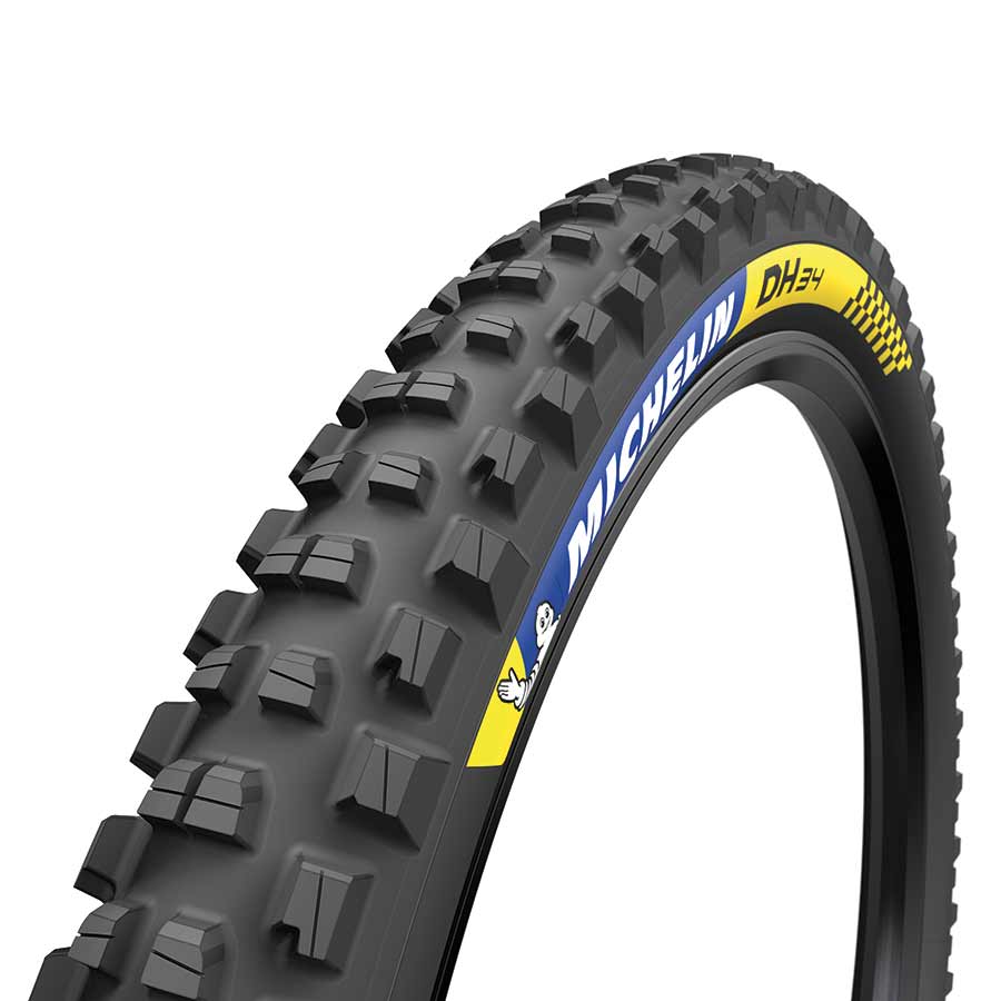 Michelin, DH34, Tire, 26''x2.40, Wire, Tubeless Ready, MAGI-X, Downhill Shield, 2x55TPI, Black