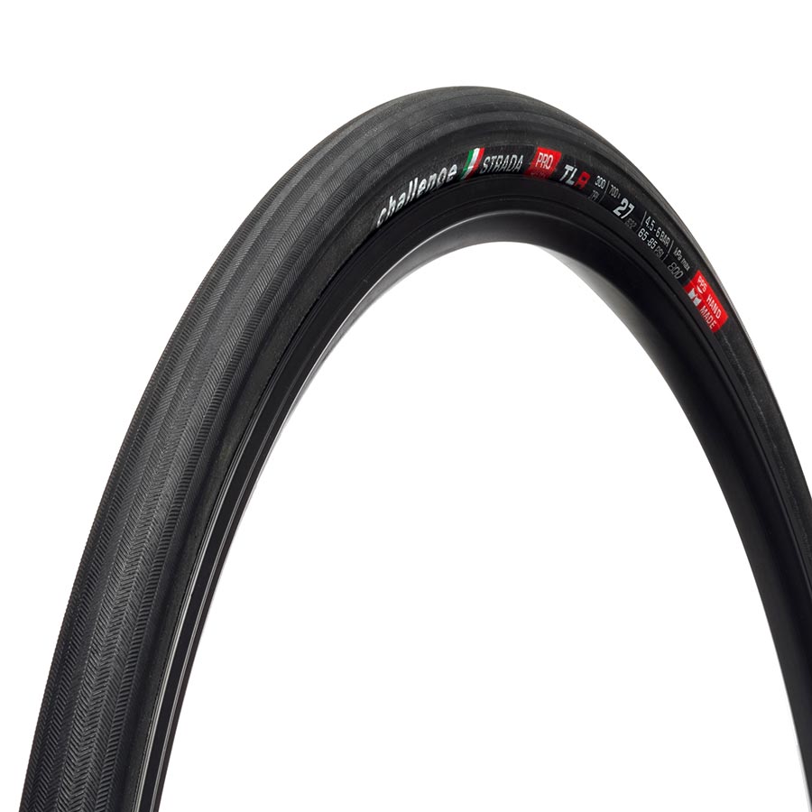 Challenge, Strada Pro TLR, Tire, 700x30C, Folding, Tubeless Ready, Natural, SuperPoly, PPS, 300TPI, Tanwall