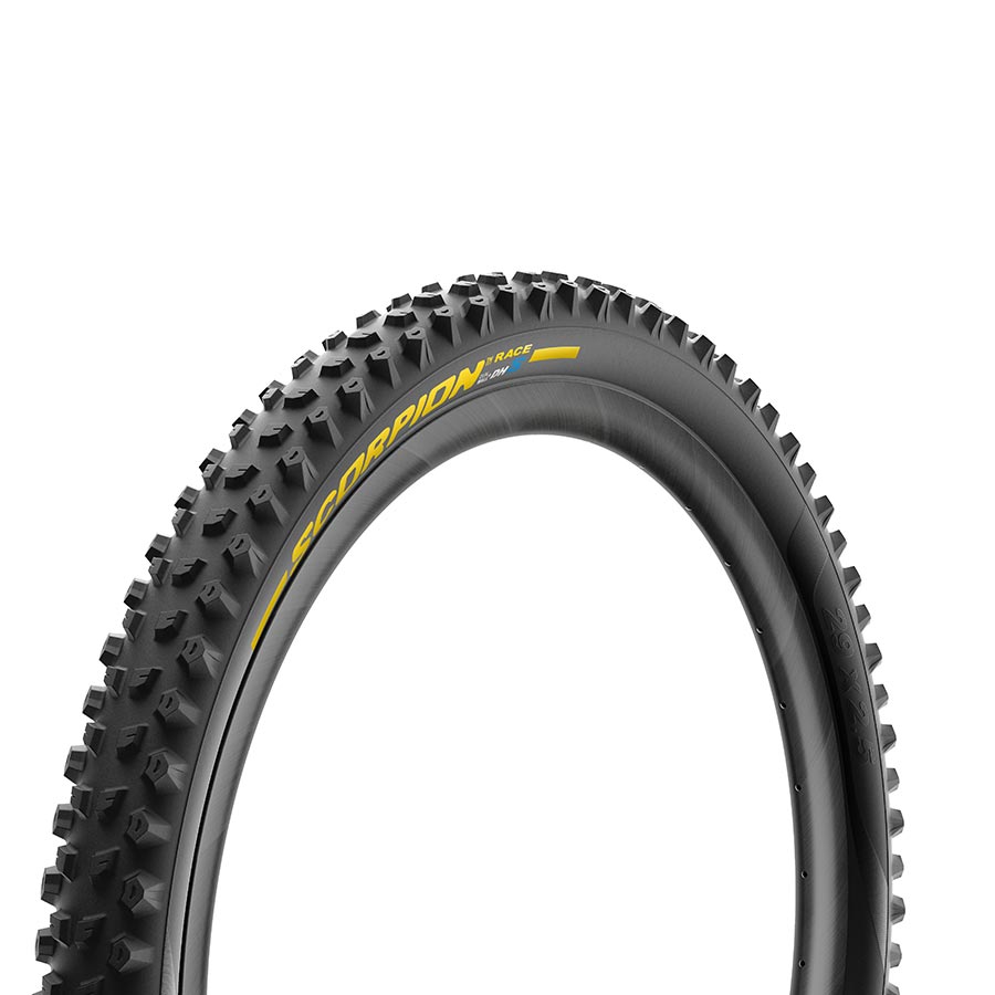 Pirelli, Scorpion Race DH S, Mountain Tire, 29''x2.50, Folding, Tubeless Ready, SmartEVO DH, DualWALL, 60TPI, Black