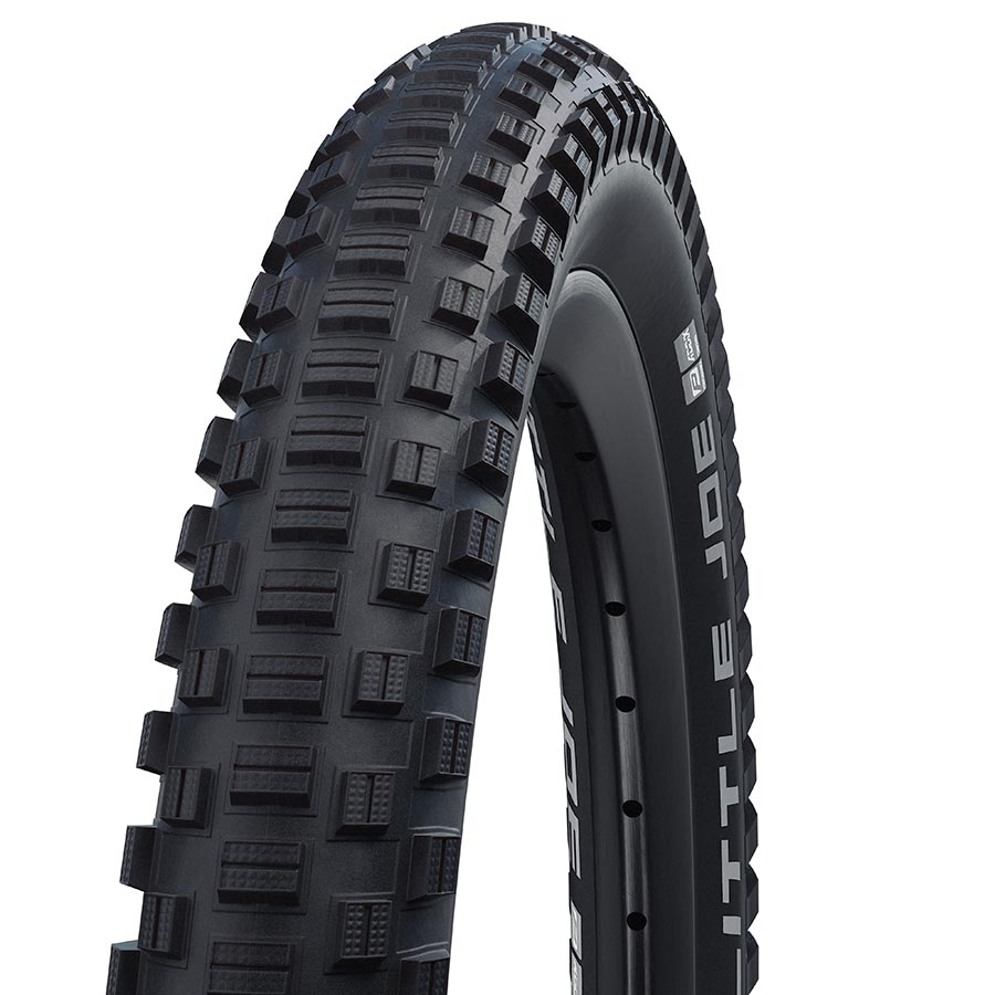 Schwalbe, Little Joe, Hybrid Tire, 14''x1.40, Folding, Clincher, Addix, Performance Line, 67TPI, Black