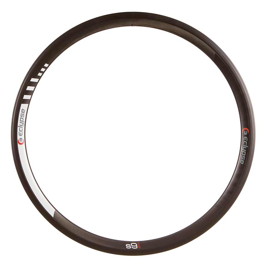 (IU) Eclypse, WH021, Rim, 700C, ISO 622, 24H, Double wall, Presta, Black