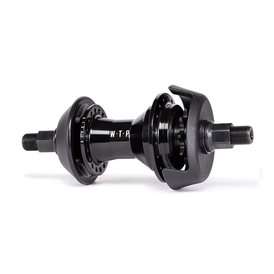 We The People, Hybrid, Hub, Right side drive, Rear, 36H, 110mm, Freecoaster, Black