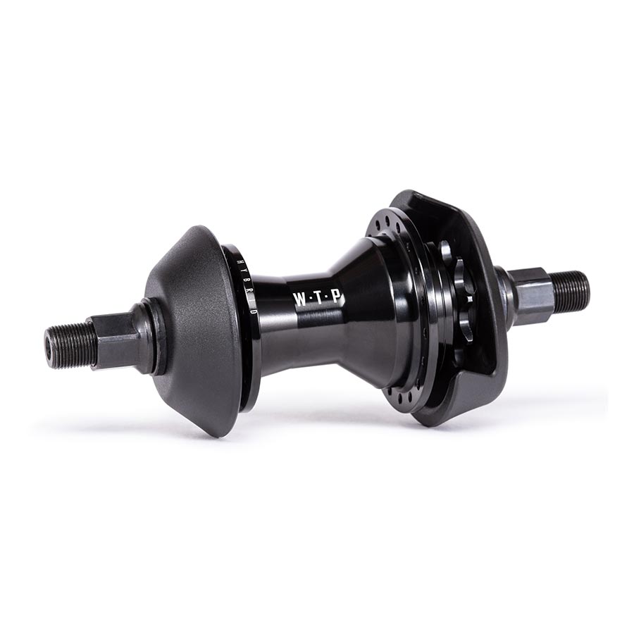 We The People, Hybrid, Hub, Right side drive, Rear, 36H, 110mm, Freecoaster, Black