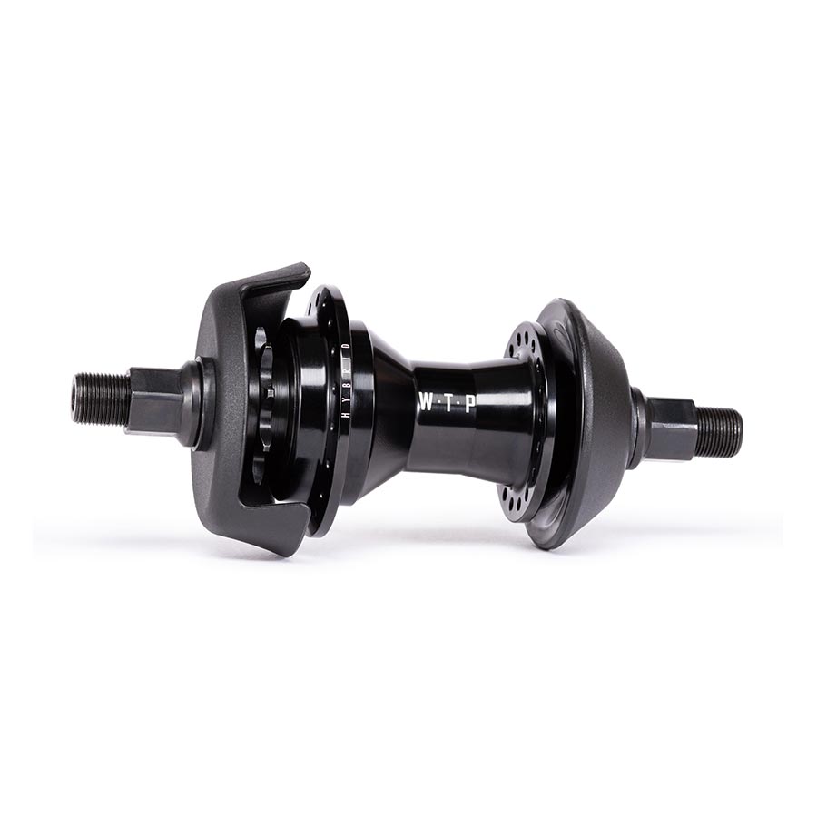 We The People, Hybrid, Hub, Right side drive, Rear, 36H, 110mm, Freecoaster, Black