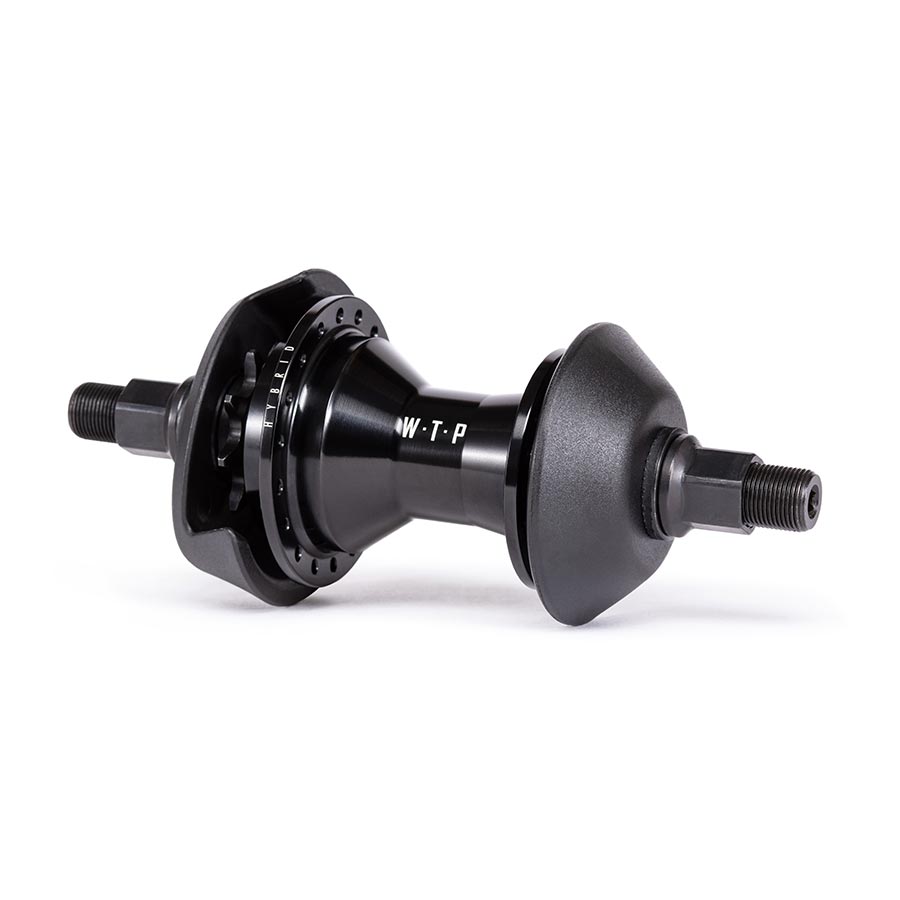 We The People, Hybrid, Hub, Right side drive, Rear, 36H, 110mm, Freecoaster, Black