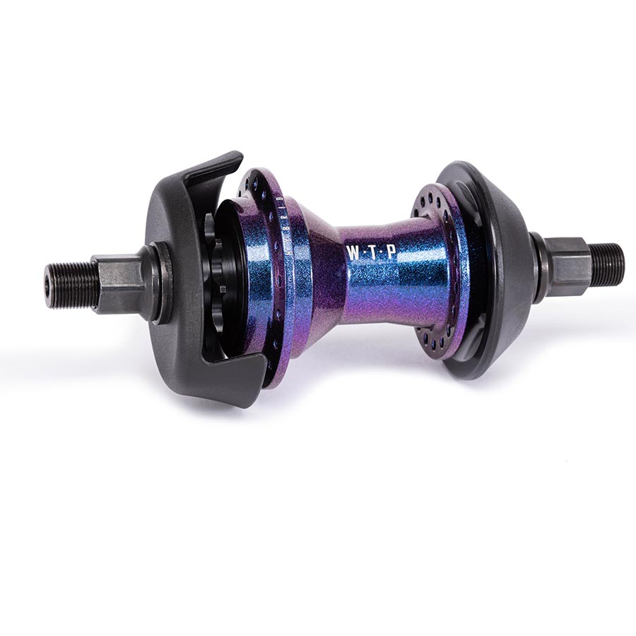 We The People, Hybrid, Hub, Right side drive, Rear, 36H, 110mm, Freecoaster, Black