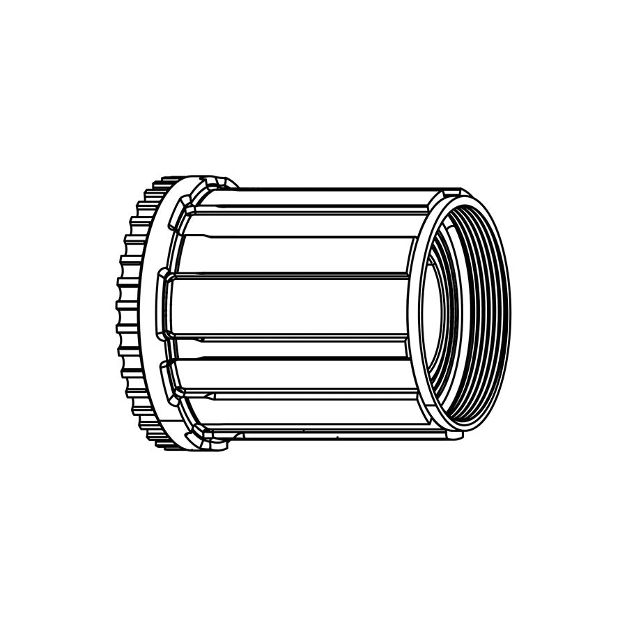 Zipp, Cognition Disc Brake Freehub Kit, Freehub Body, Shimano Road 11, 11