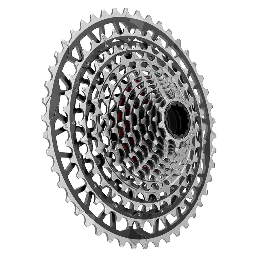 SRAM, XS-1275 GX Eagle T-Type, Cassette, Black, Speed: 12, 10-52T, XD