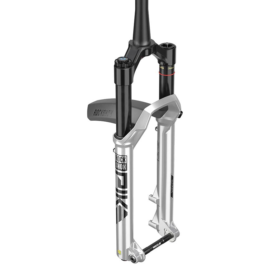 RockShox, Pike Ultimate RC2 C1, Suspension Fork, 27.5'', DebonAir+, 140mm, 1-1/8''-1.5'', 15x110mm TA, Rake: 37mm, Silver
