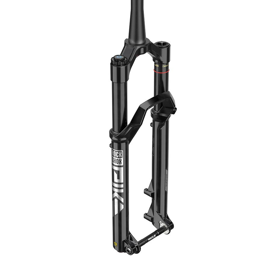 RockShox, Pike Ultimate RC2 C1, Suspension Fork, 27.5'', DebonAir+, 140mm, 1-1/8''-1.5'', 15x110mm TA, Rake: 37mm, Silver