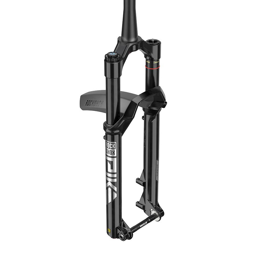 RockShox, Pike Ultimate RC2 C1, Suspension Fork, 27.5'', DebonAir+, 140mm, 1-1/8''-1.5'', 15x110mm TA, Rake: 37mm, Silver