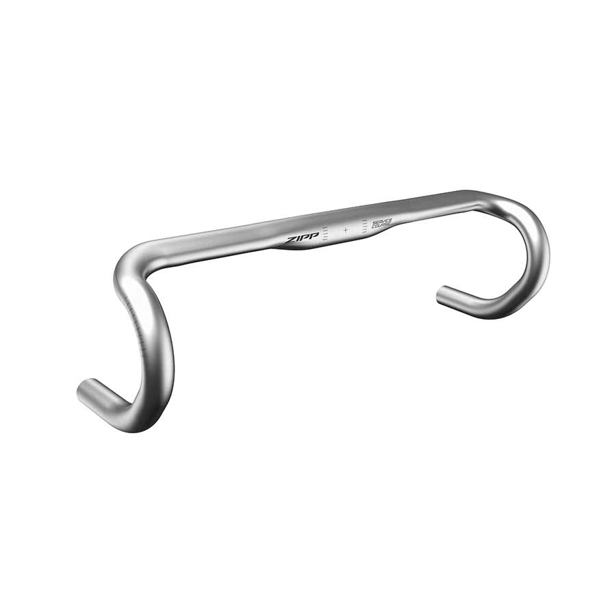 Zipp, Service Course 70 Ergo, Drop Handlebar, Diameter: 31.8mm, 420mm, Drop: 128mm, Reach: 70mm, Silver
