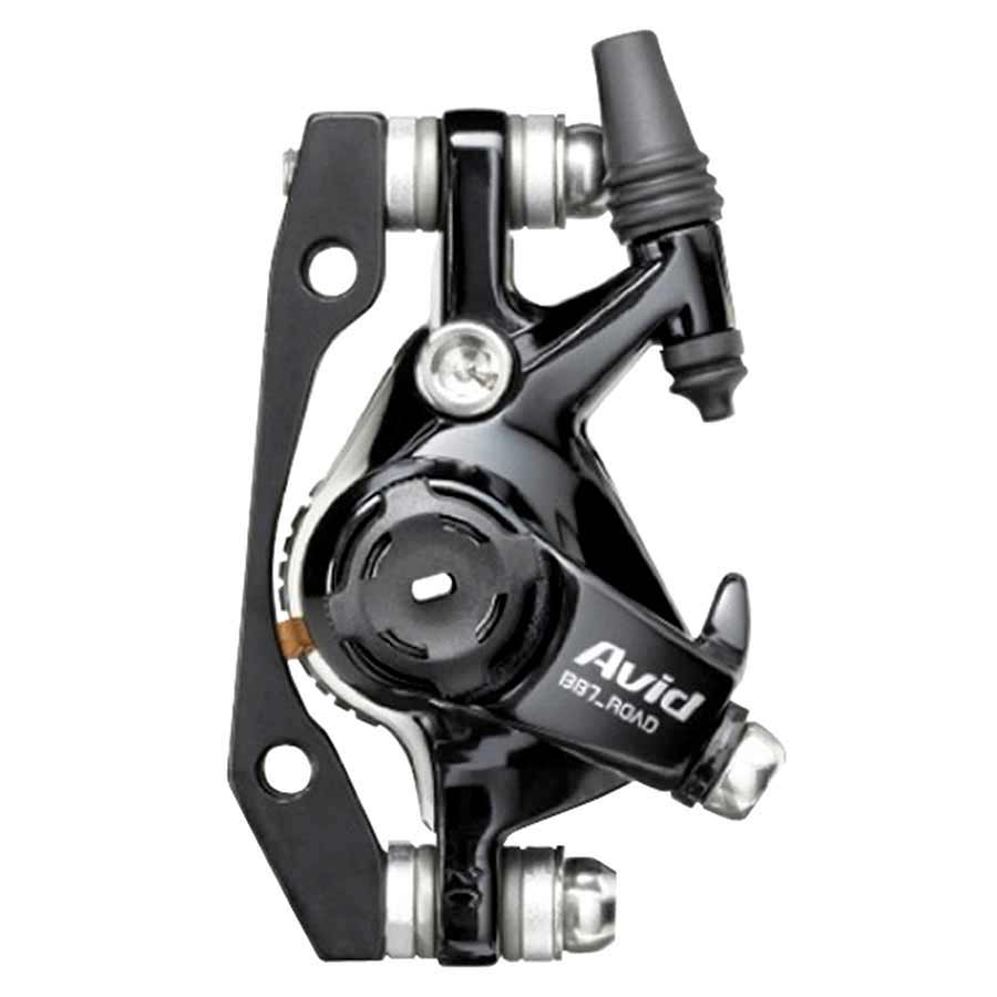 Avid, BB7 Road S, Road Mechanical Disc Brake, Front or Rear, Post mount, 160mm, 197g, Black