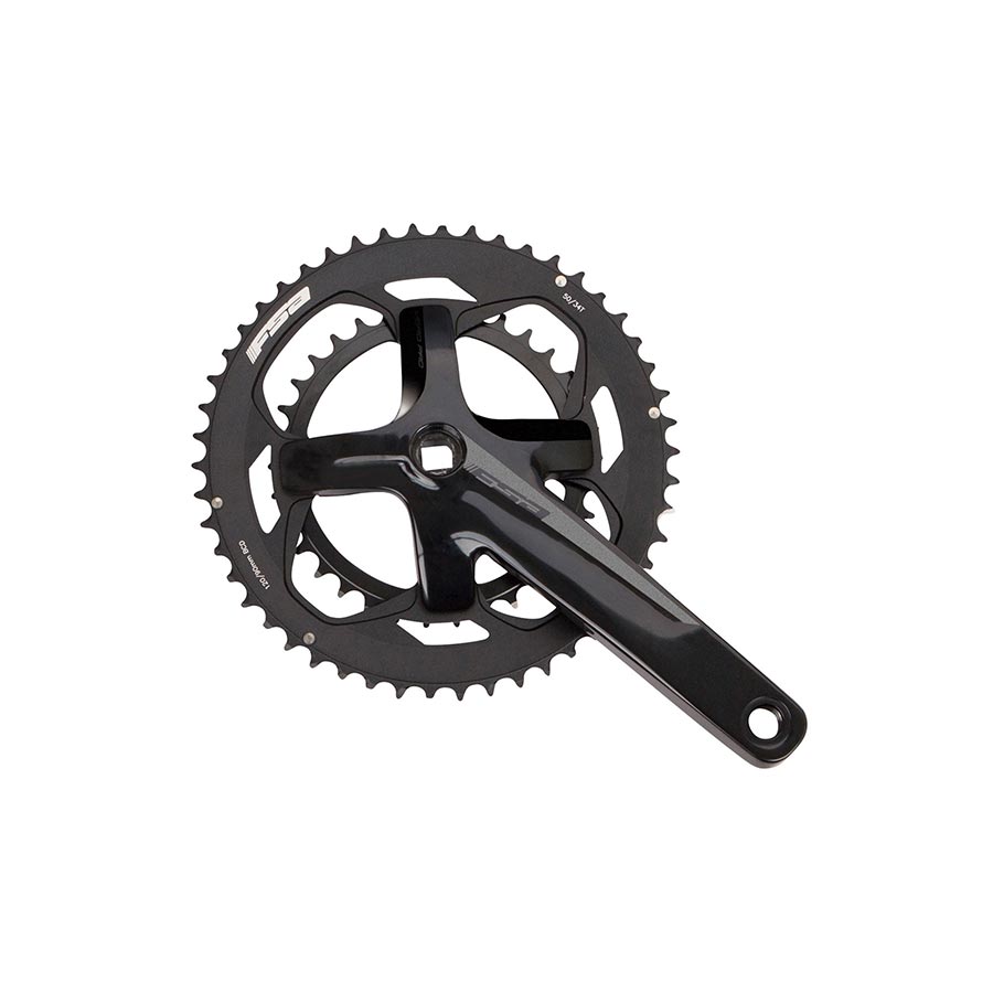 FSA, Vero Double, Crankset, Speed: 10/11, BCD: 110, 34/50, Square, 170mm, Black