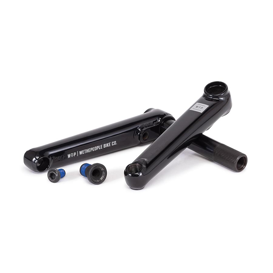 We The People, Legacy, Crankset, Spindle: 22mm, 22mm, 165mm, Black, BMX, Set