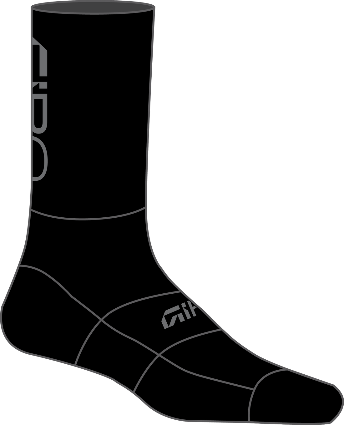 BAS_DE_VÉLO|Giro|Seasonal_Merino_NOIR/GRIS_TG|Cycle_LM