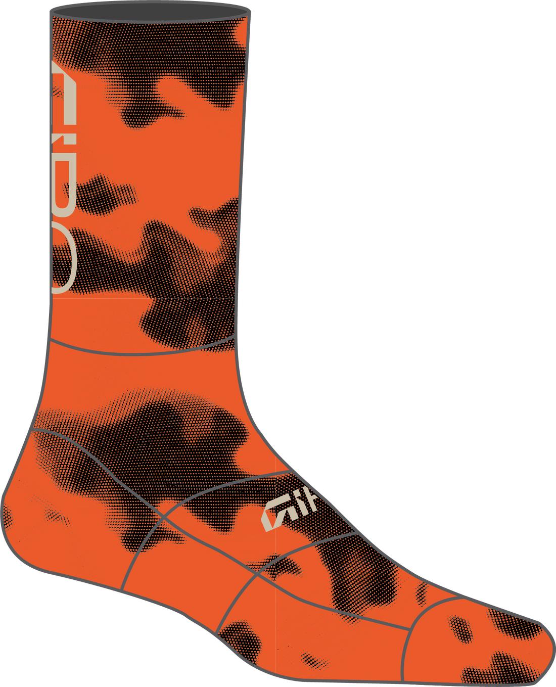 BAS_DE_VÉLO|Giro|Seasonal_Merino_ORANGE_TG|Cycle_LM