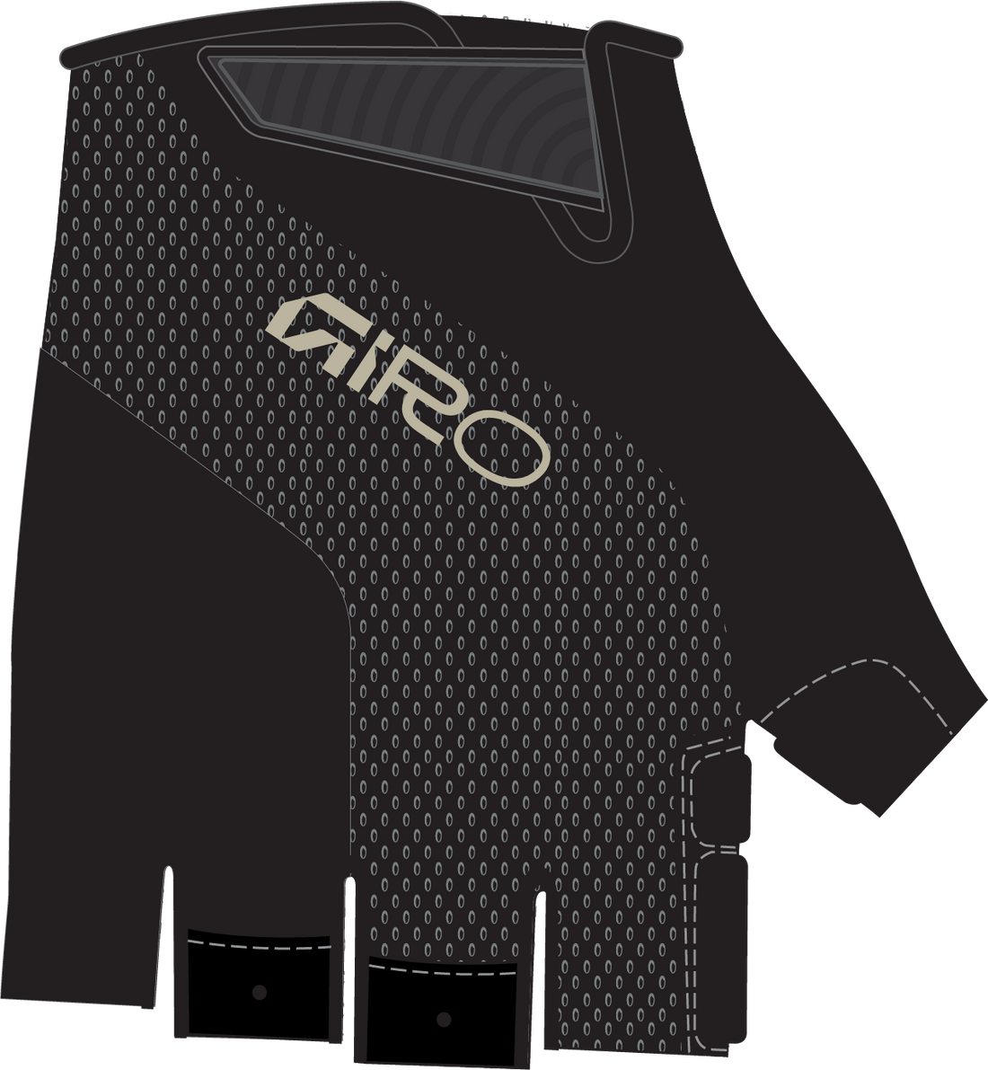 GANTS_DE_VÉLO_FEMME|Giro|Strada_Massa_Sgel_NOIR_G|Cycle_LM