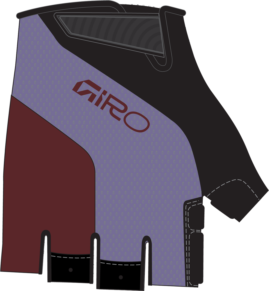 GANTS_DE_VÉLO_FEMME|Giro|Strada_Massa_Sgel_MAUVE_G|Cycle_LM