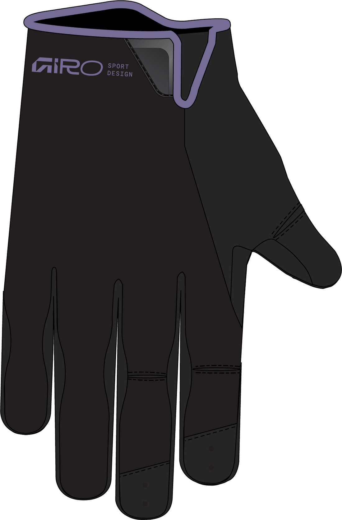 GANTS_DE_VÉLO_FEMME|Giro|LaDND_NOIR_TG|Cycle_LM