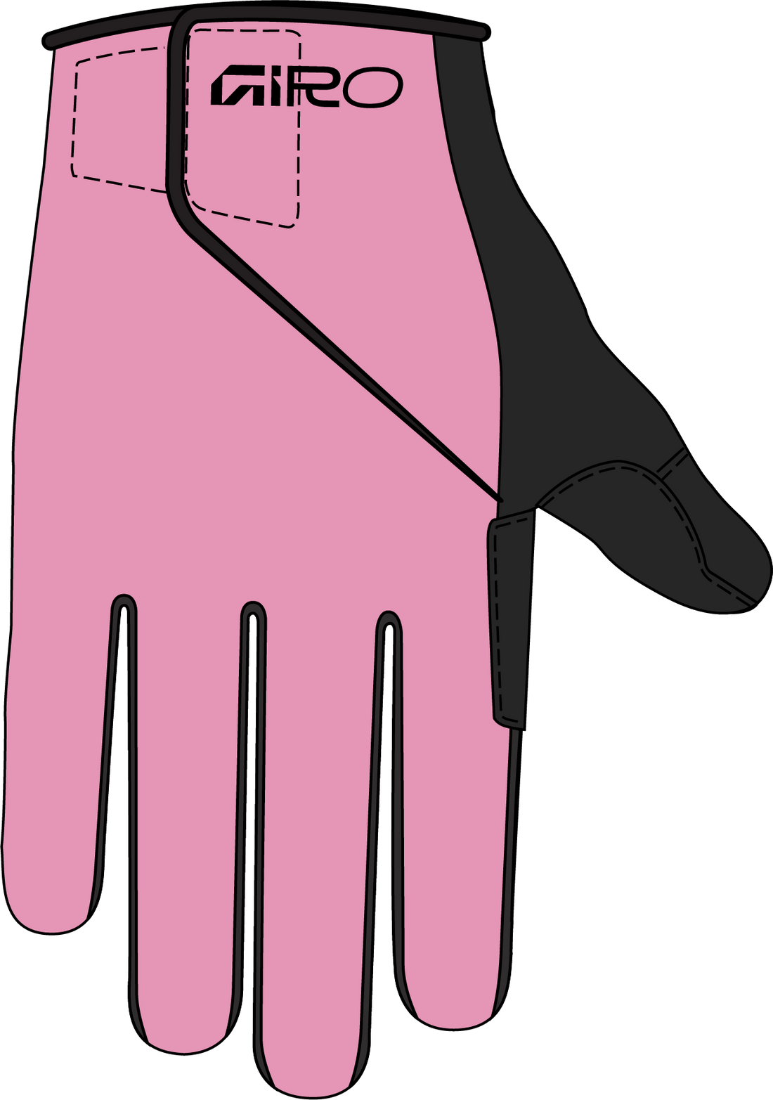 GANTS_DE_VÉLO_JR|Giro|DND_Jr_II_ROSE_G|Cycle_LM