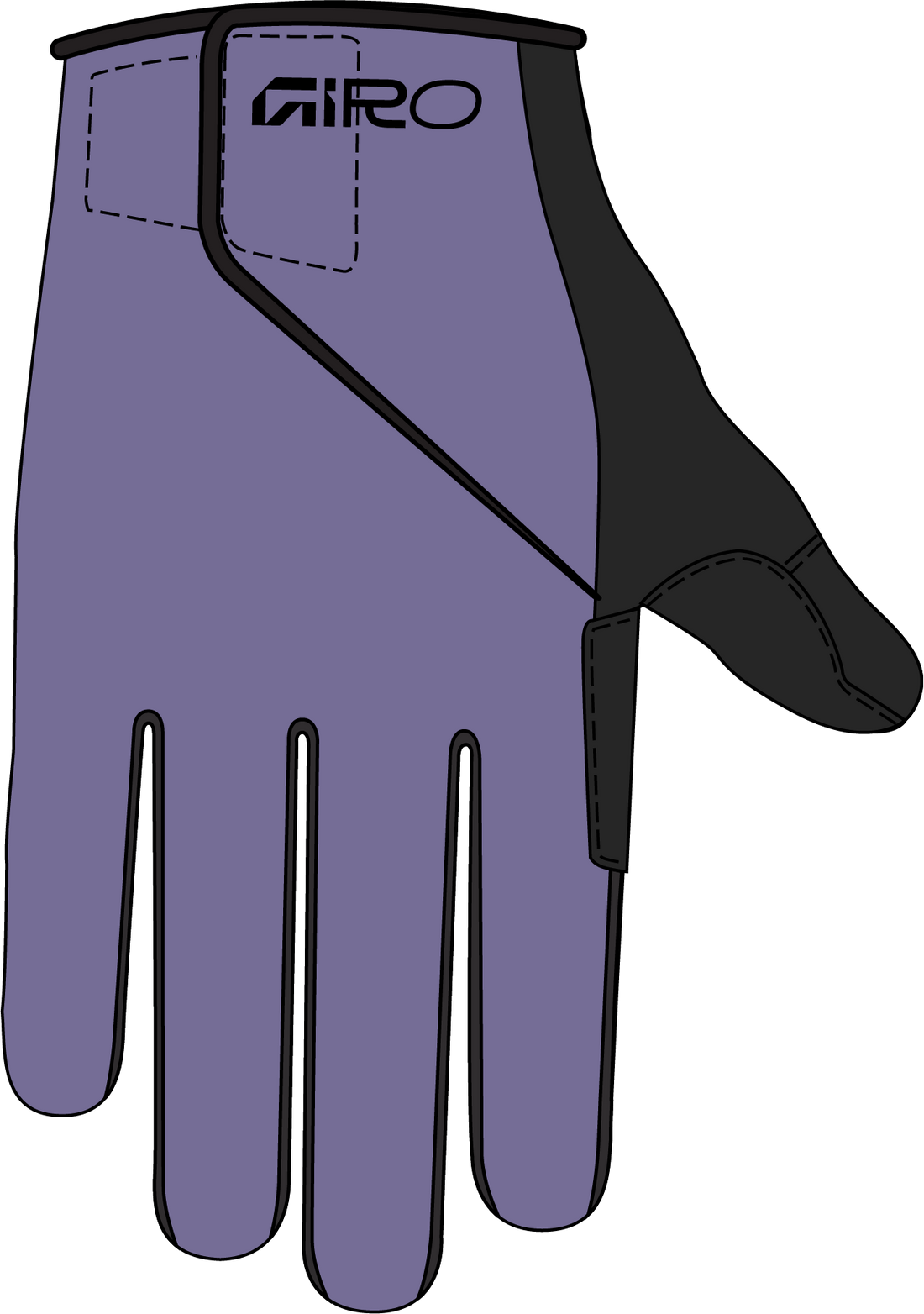 GANTS_DE_VÉLO_JR|Giro|DND_Jr_II_MAUVE_G|Cycle_LM