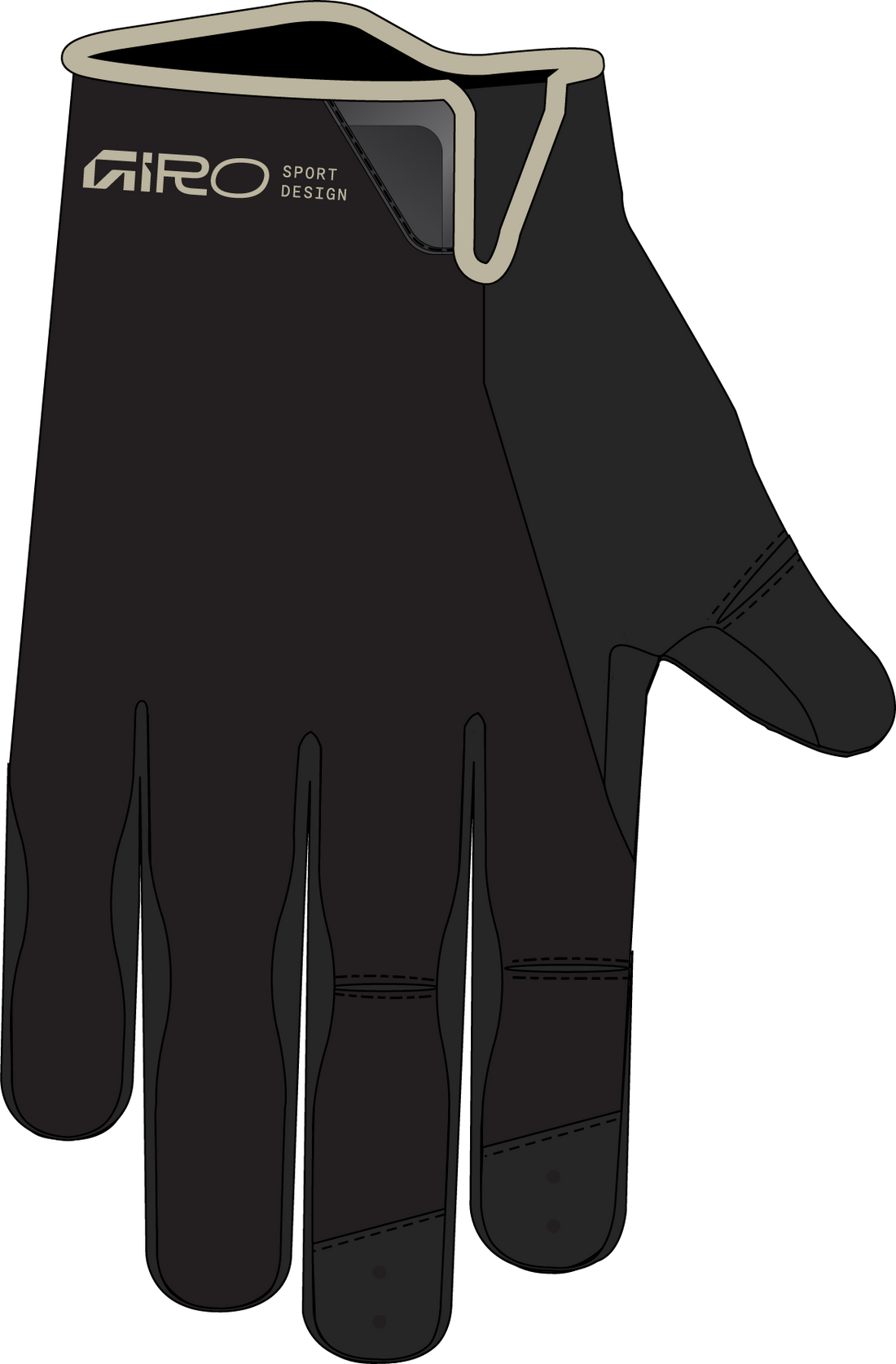 GANTS_DE_VÉLO_FEMME|Giro|LaDND_Gel_NOIR_TG|Cycle_LM