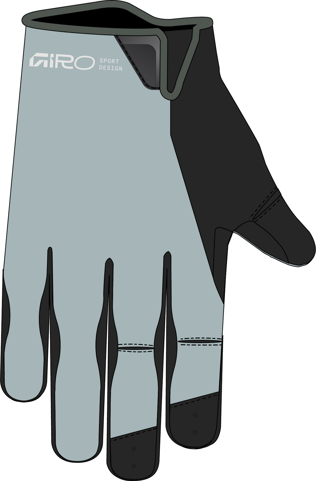 GANTS_DE_VÉLO_FEMME|Giro|LaDND_Gel_BLEU_CIEL_TG|Cycle_LM