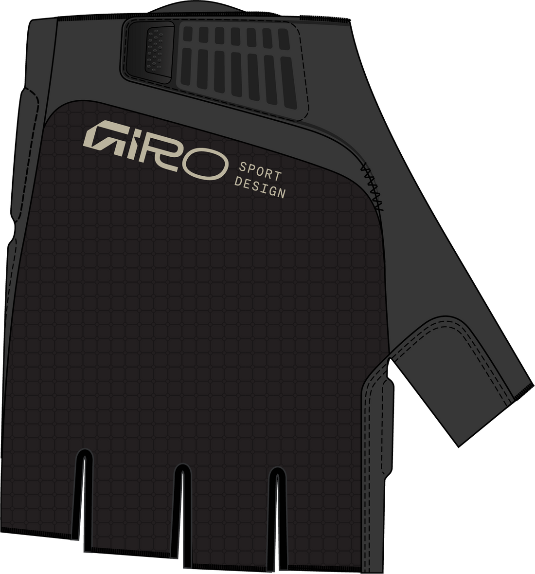 GANTS_DE_VÉLO_FEMME|Giro|Tessa_II_Gel_NOIR_TG|Cycle_LM