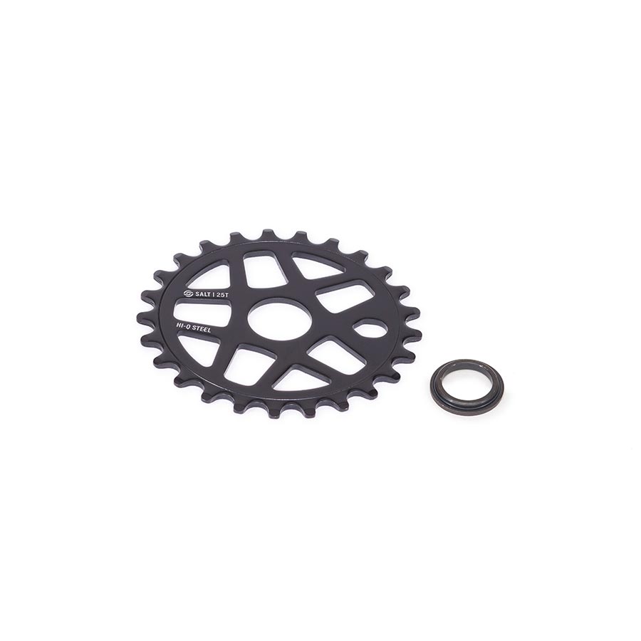 Salt, Gateway, Chainring, Teeth: 25, Steel, Black