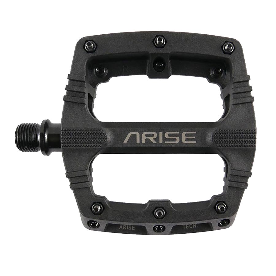 ARISE, Xenon Mini, Platform Pedals, Body: Nylon, Spindle: Cr-Mo, 9/16'', Black, Pair