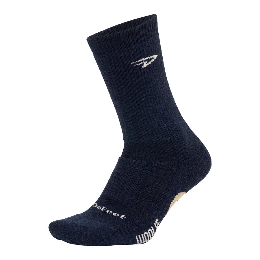 DeFeet, Woolie Boolie 6'', Socks, Compass Navy, L, Pair