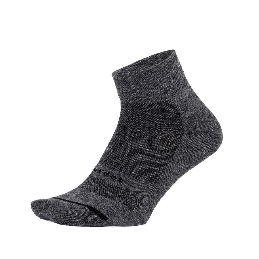 DeFeet, Wooleator Pro 1'', Socks, Gravel Grey, L, Pair