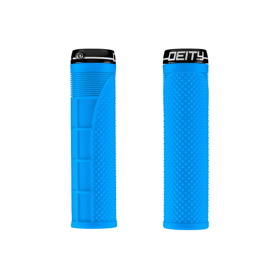 Deity, Megattack, Grips, 140mm, Black, Pair