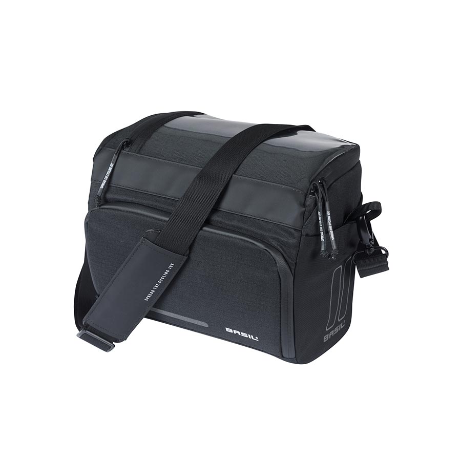 Basil, Move Handlebar, Handlebar Bag, 7-8L, Black