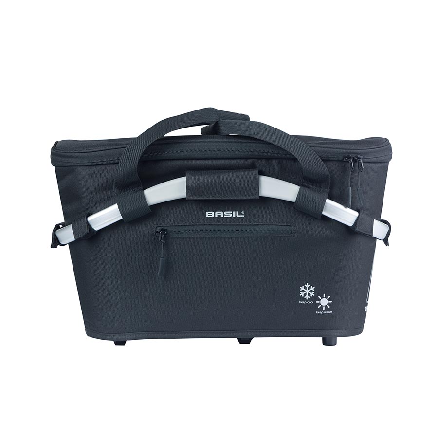 Rear bike basket plate Basil Classic Carry All Mik 2.0 22L N | Vélo-Store Rear bike basket plate Basil Classic Carry All Mik 2.0 22L N | Vélo-Store