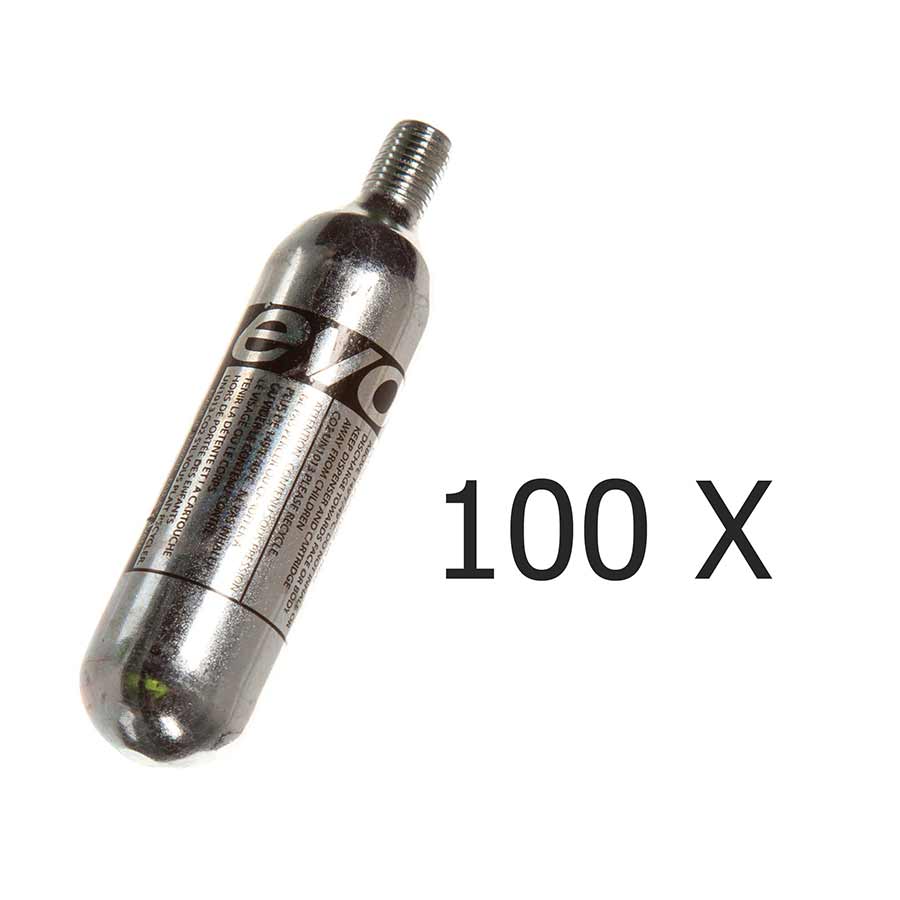 EVO, Threaded 20g CO2 Cartridges, 100pcs