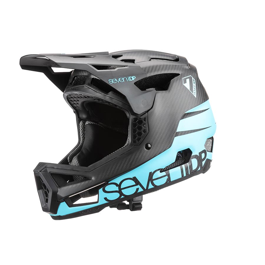 7iDP, Project 23 Carbon, Full Face Helmet, Black/Raw Carbon, L, 59 - 60cm