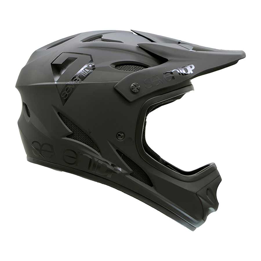 7iDP, M1, Full Face Helmet, Matt Black/Gloss Black, L, 59 - 60cm